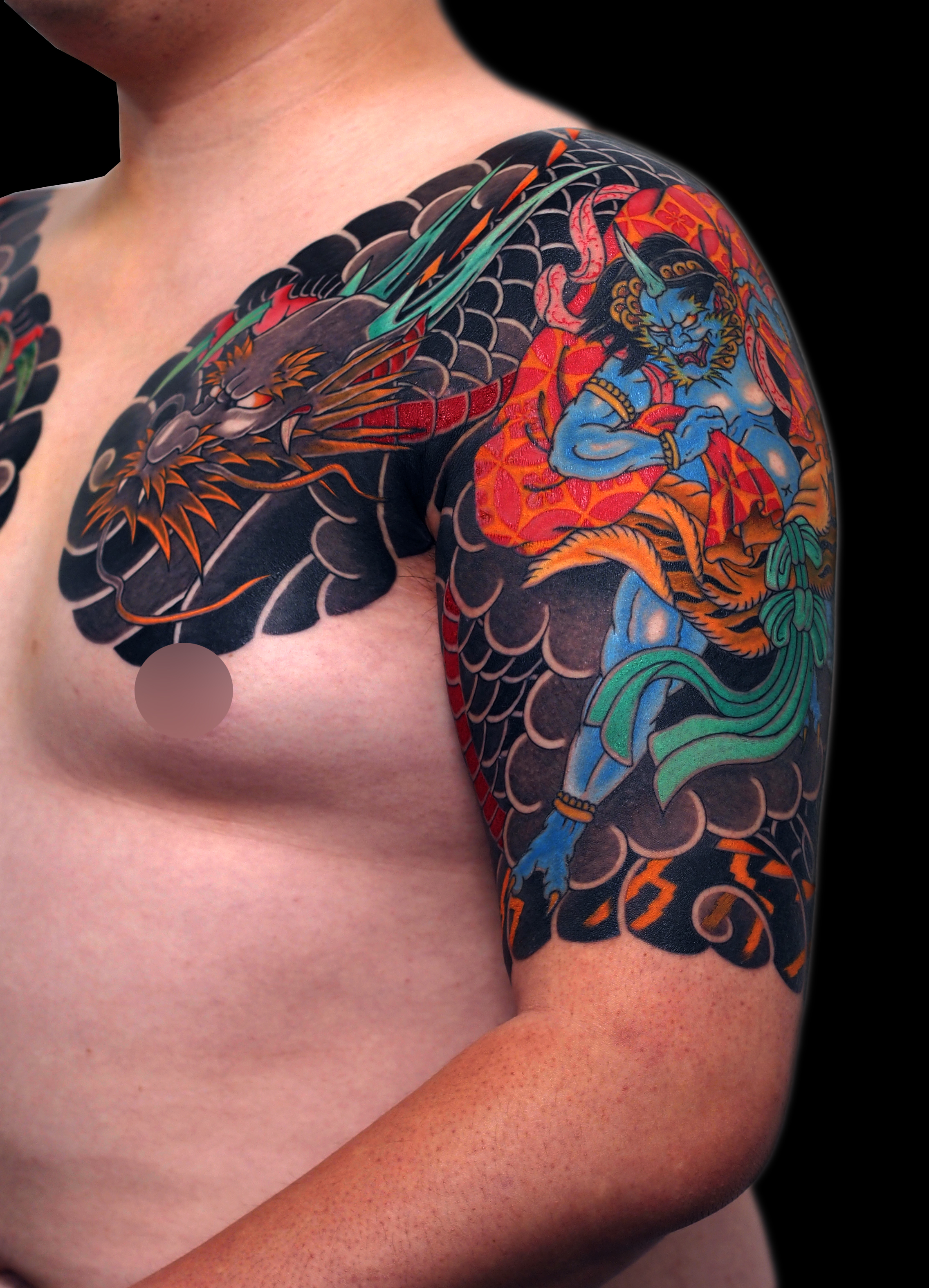 양산 이레즈미 타투 작업 포트폴리오