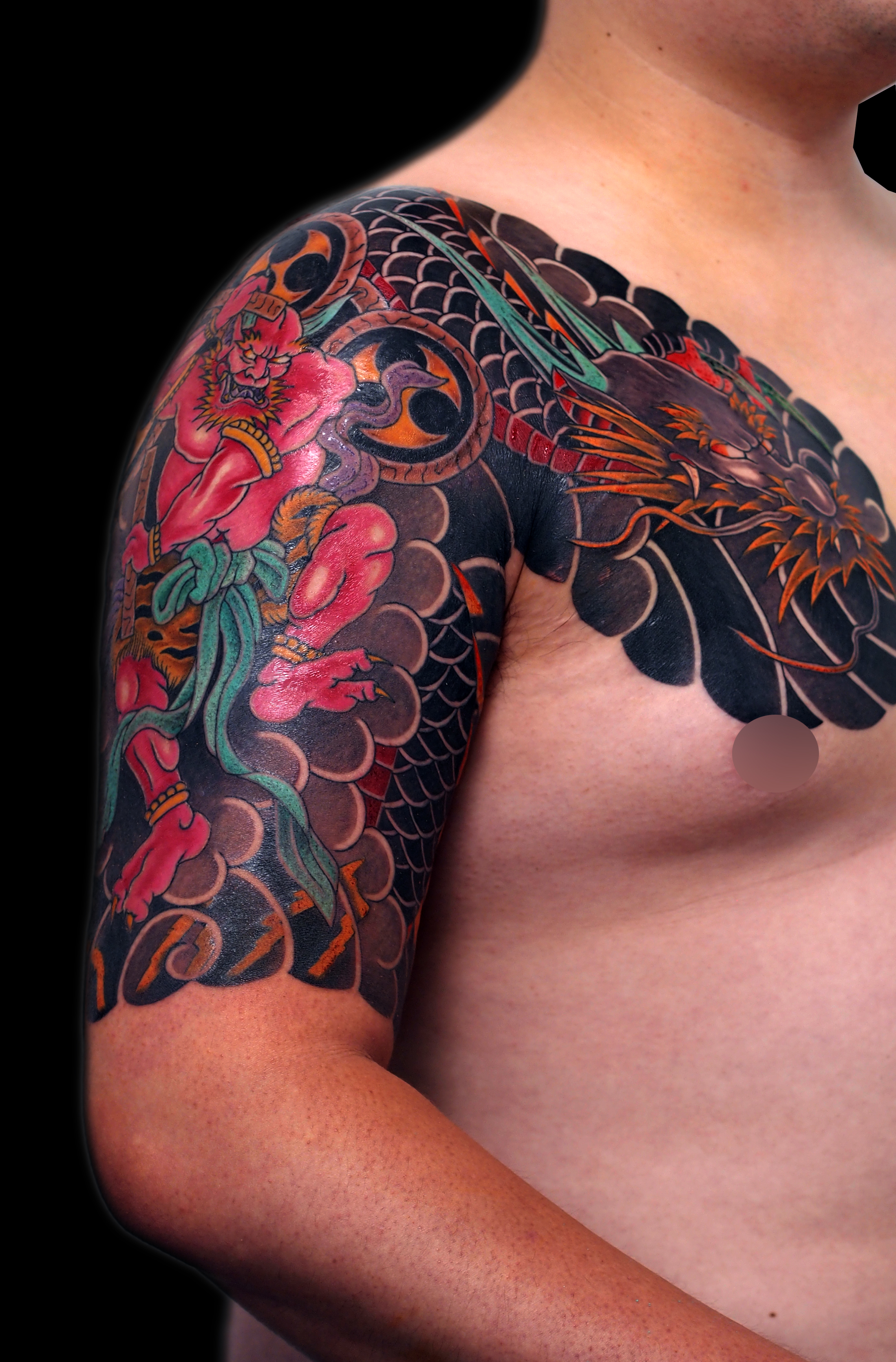 양산 이레즈미 타투 작업 포트폴리오