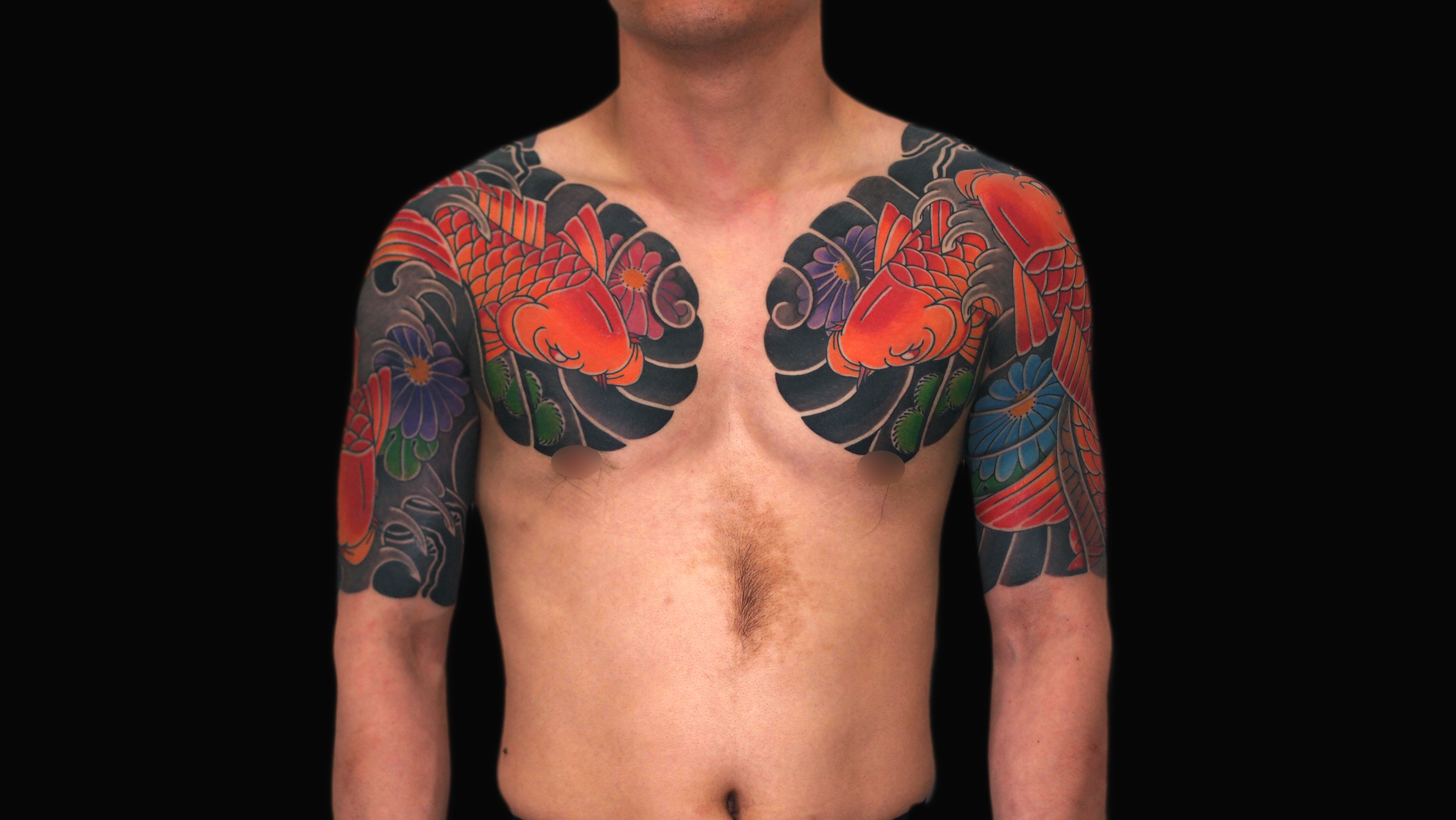 양산 이레즈미 타투 작업 포트폴리오