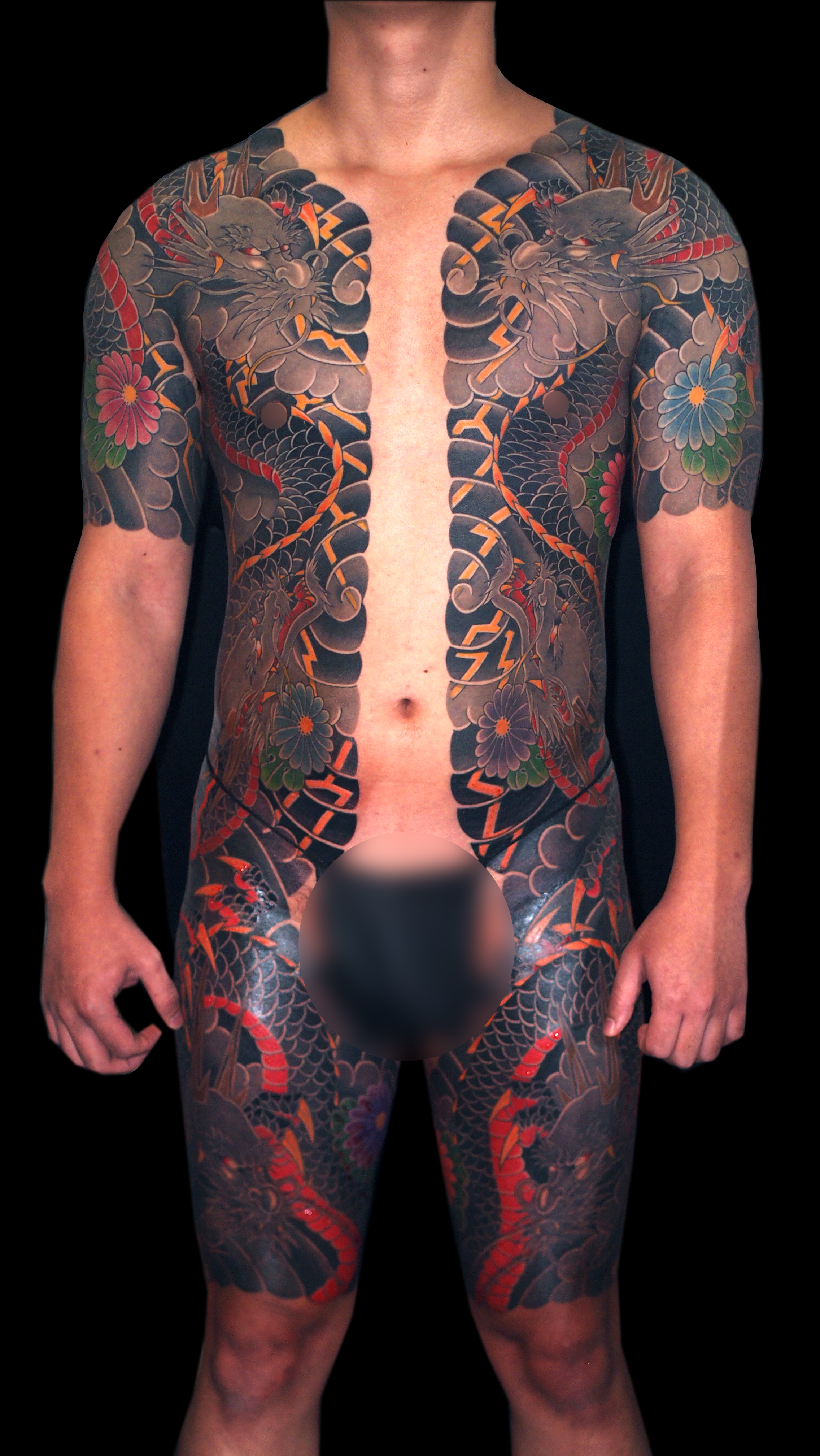 양산 이레즈미 타투 작업 포트폴리오