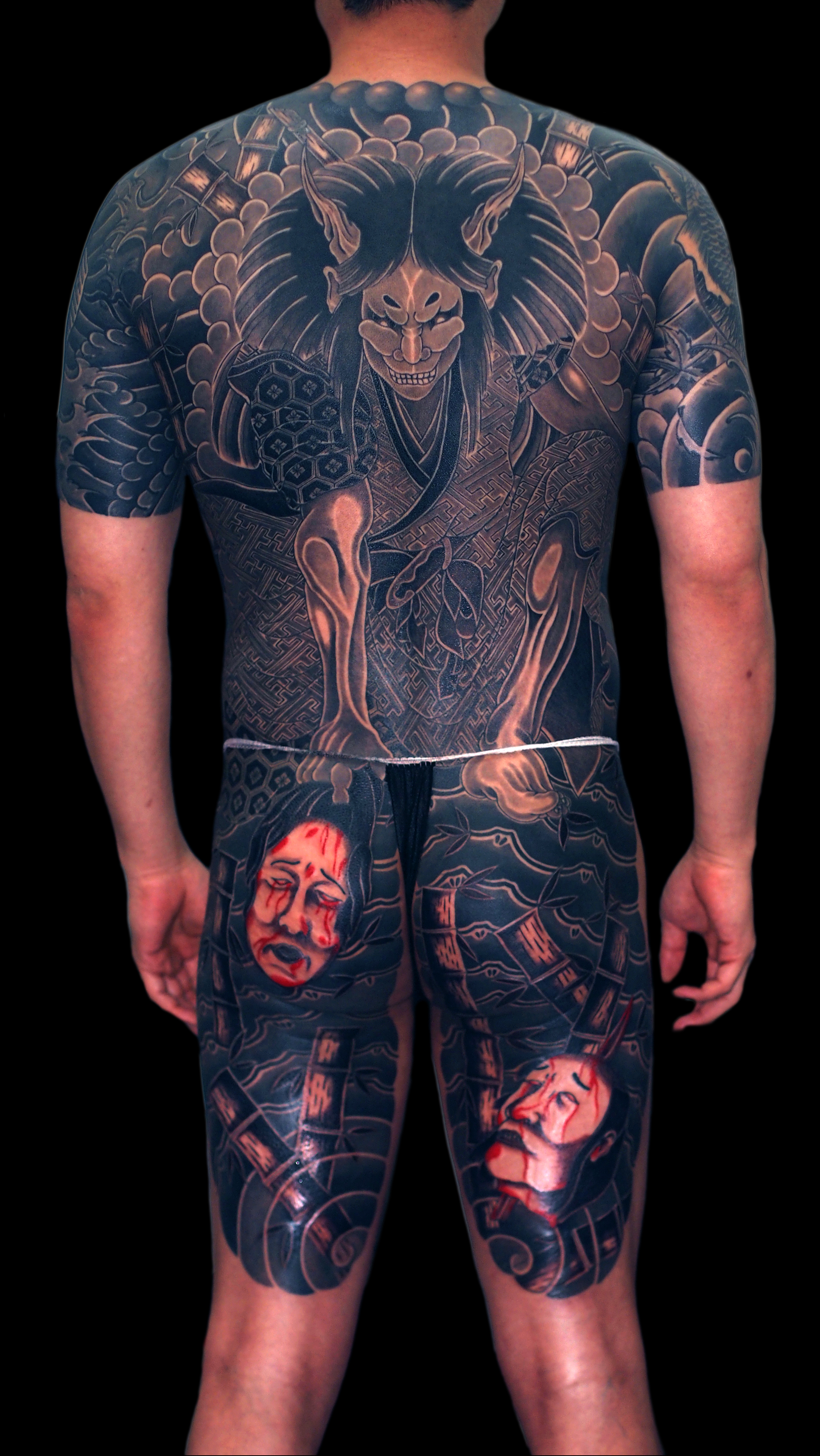 양산 이레즈미 타투 작업 포트폴리오