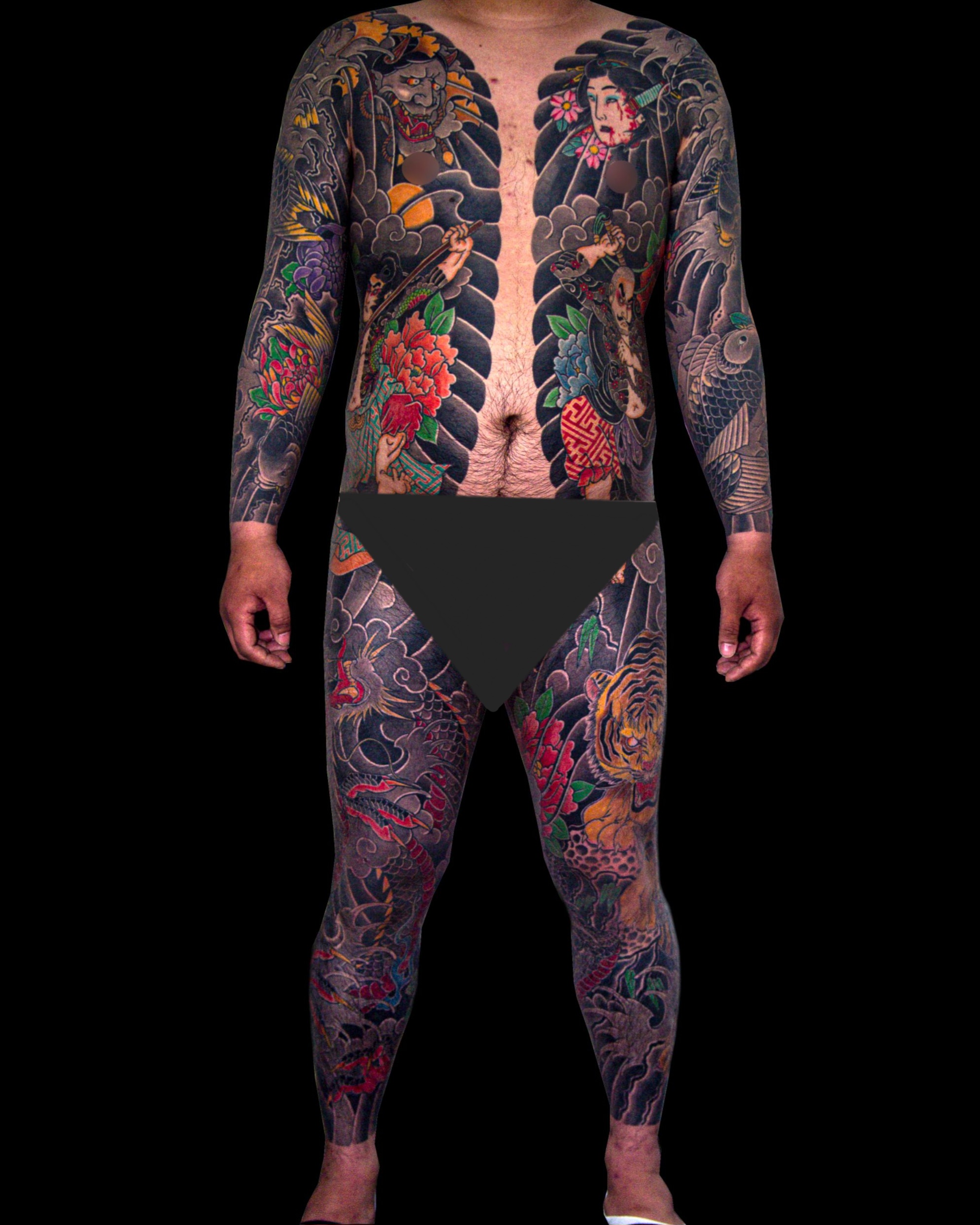 양산 이레즈미 타투 작업 포트폴리오